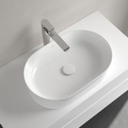 Villeroy & Boch 4A1956R1 - Lavabo da appoggio COLLARO 56x36 cm ceramica/bianca