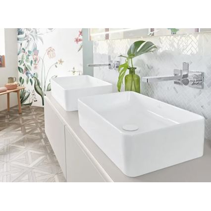 Villeroy & Boch 4A205601 - Lavabo da appoggio COLLARO 56x36 cm ceramica/bianco