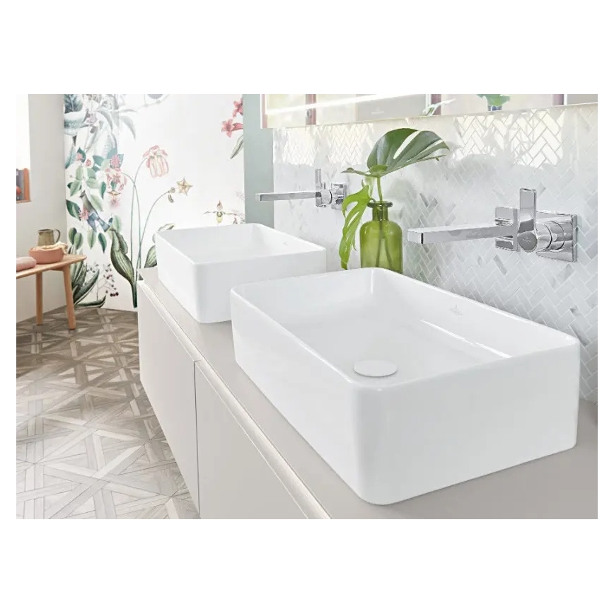 Villeroy & Boch 4A205601 - Lavabo da appoggio COLLARO 56x36 cm ceramica/bianco