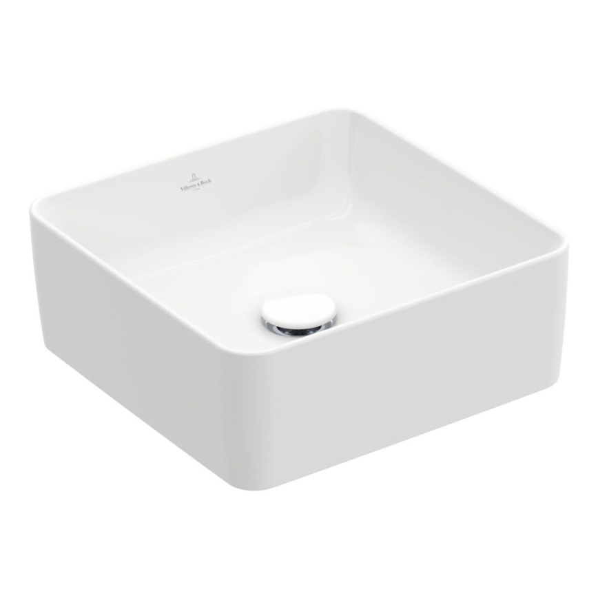 Villeroy & Boch 4A213801 - Lavabo da appoggio COLLARO 38x38 cm ceramica/bianco
