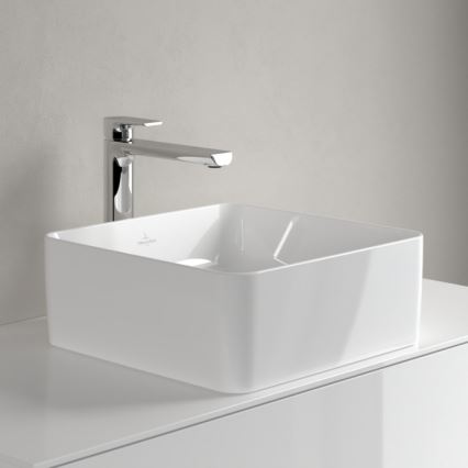 Villeroy & Boch 4A213801 - Lavabo da appoggio COLLARO 38x38 cm ceramica/bianco