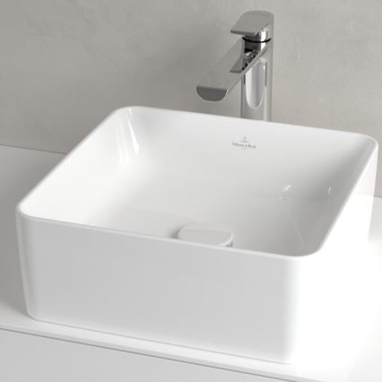 Villeroy & Boch 4A213801 - Lavabo da appoggio COLLARO 38x38 cm ceramica/bianco
