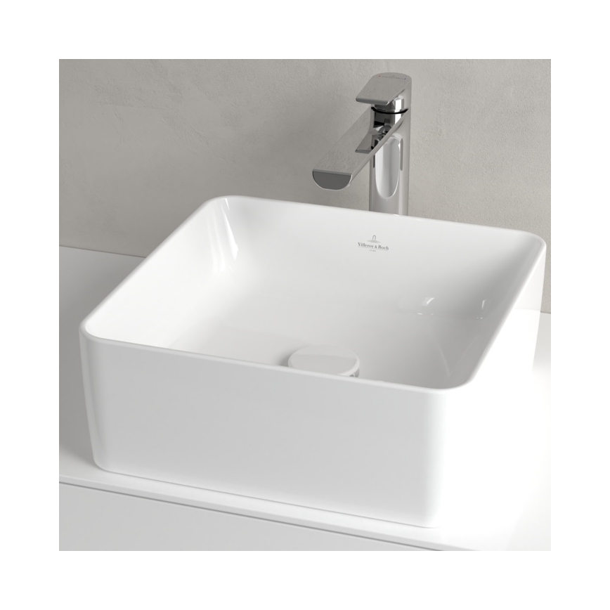 Villeroy & Boch 4A213801 - Lavabo da appoggio COLLARO 38x38 cm ceramica/bianco