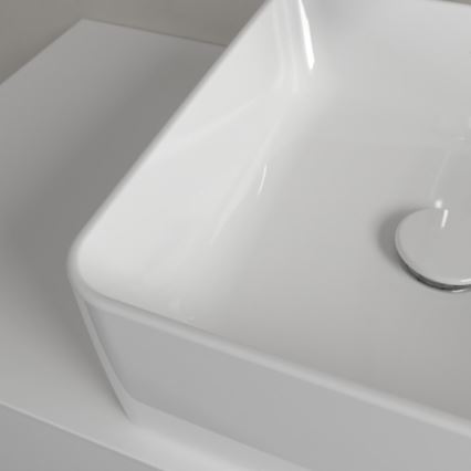 Villeroy & Boch 4A213801 - Lavabo da appoggio COLLARO 38x38 cm ceramica/bianco