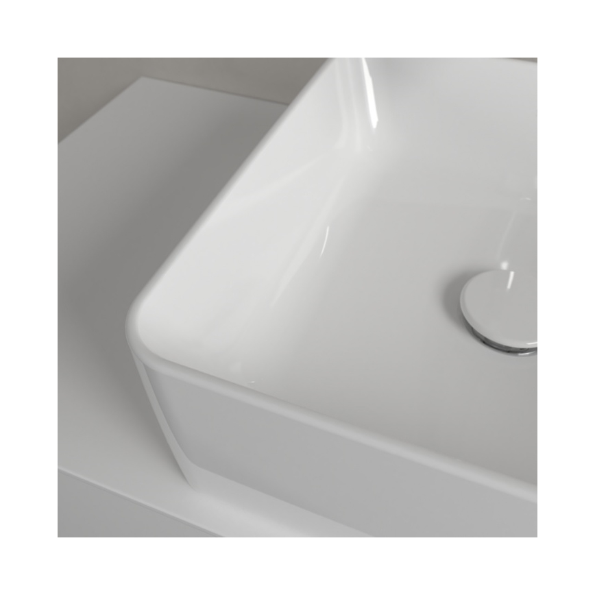 Villeroy & Boch 4A213801 - Lavabo da appoggio COLLARO 38x38 cm ceramica/bianco