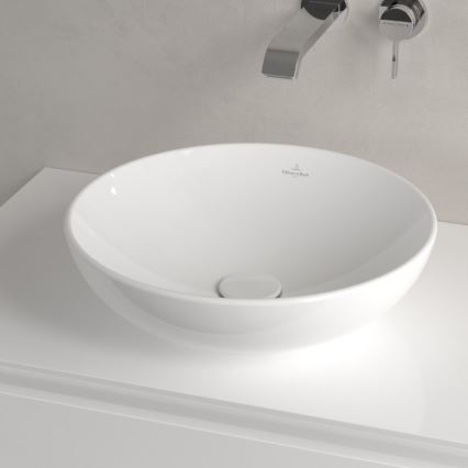 Villeroy & Boch 4A460001 - Lavabo da appoggio LOOP&FRIENDS Ø 42 cm, in ceramica/bianco