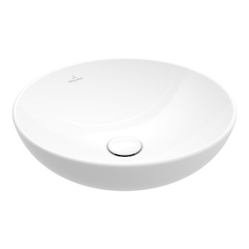 Villeroy & Boch 4A460001 - Lavabo da appoggio LOOP&FRIENDS Ø 42 cm, in ceramica/bianco