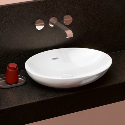 Villeroy & Boch 4A470001 - Lavabo da appoggio LOOP&FRIENDS 56x38 cm ceramica/bianco