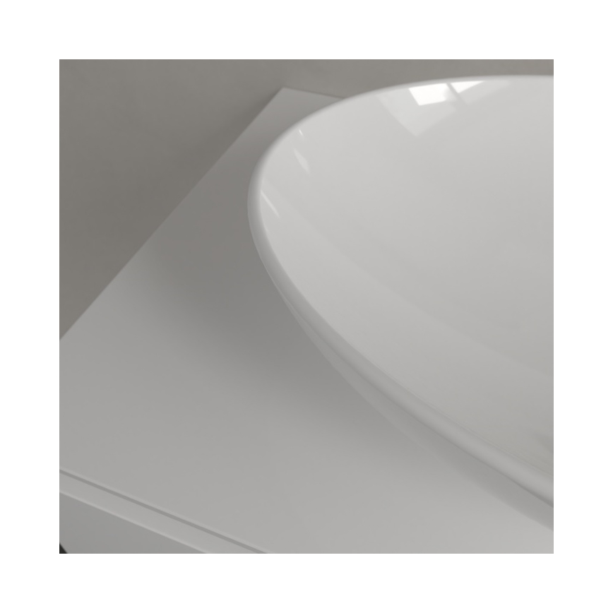 Villeroy & Boch 4A470101 - Lavabo da appoggio LOOP&FRIENDS 56x38 cm ceramica/bianco