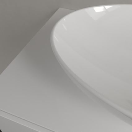 Villeroy & Boch 4A4701R1 - Lavabo da appoggio LOOP&FRIENDS 56 x 38 cm ceramica/bianco