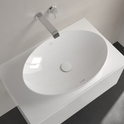 Villeroy & Boch 4A480001 - Lavabo da appoggio LOOP&FRIENDS 62x42 cm ceramica/bianco
