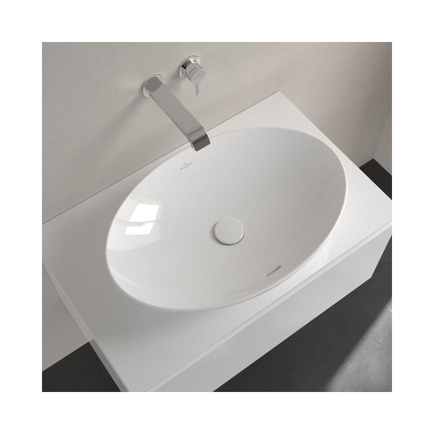 Villeroy & Boch 4A480001 - Lavabo da appoggio LOOP&FRIENDS 62x42 cm ceramica/bianco