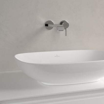 Villeroy & Boch 4A490001 - Lavabo da appoggio LOOP&FRIENDS 56x38 cm in ceramica/bianco