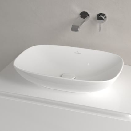 Villeroy & Boch 4A490101 - Lavabo da appoggio LOOP&FRIENDS 56x38 cm ceramica/bianco