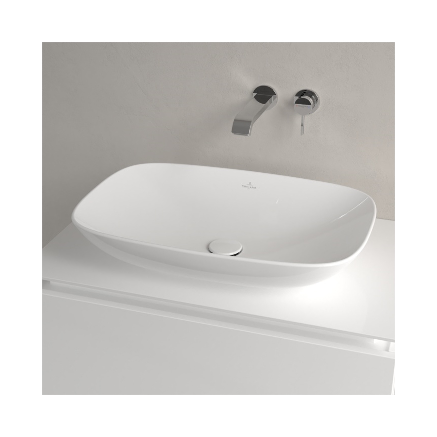 Villeroy & Boch 4A500001 - Lavabo da appoggio LOOP&FRIENDS 62x42 cm ceramica/bianco