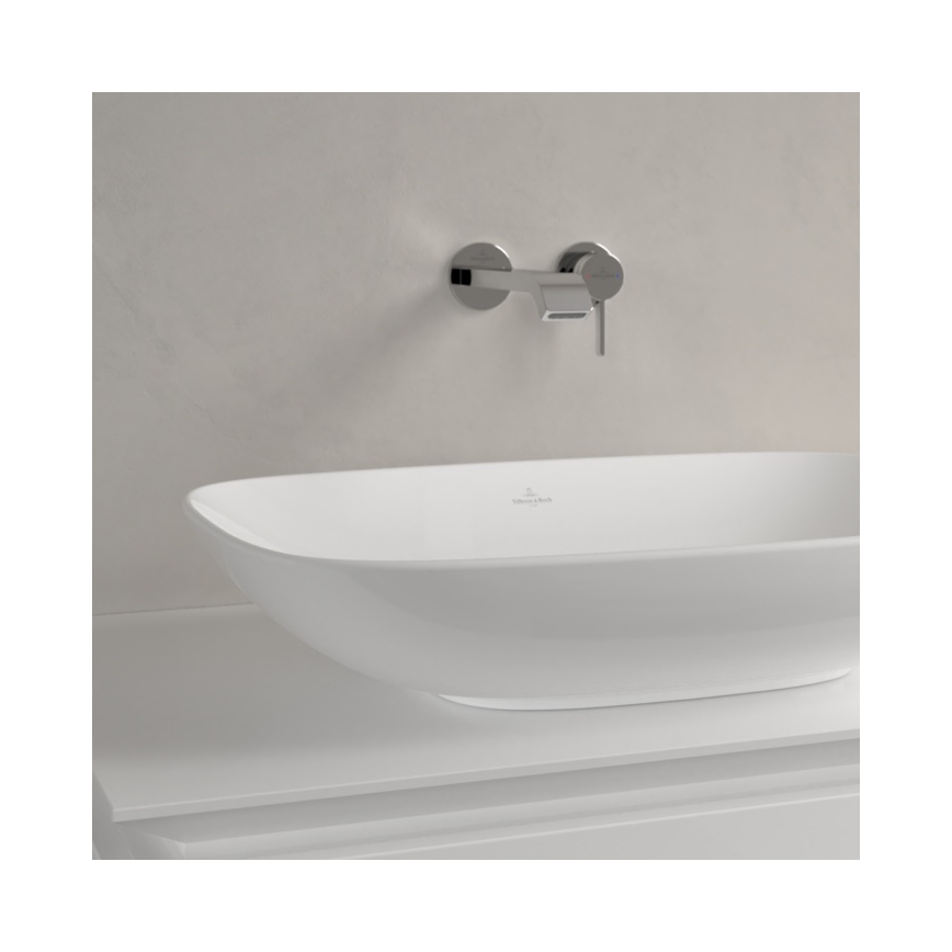 Villeroy & Boch 4A500001 - Lavabo da appoggio LOOP&FRIENDS 62x42 cm ceramica/bianco