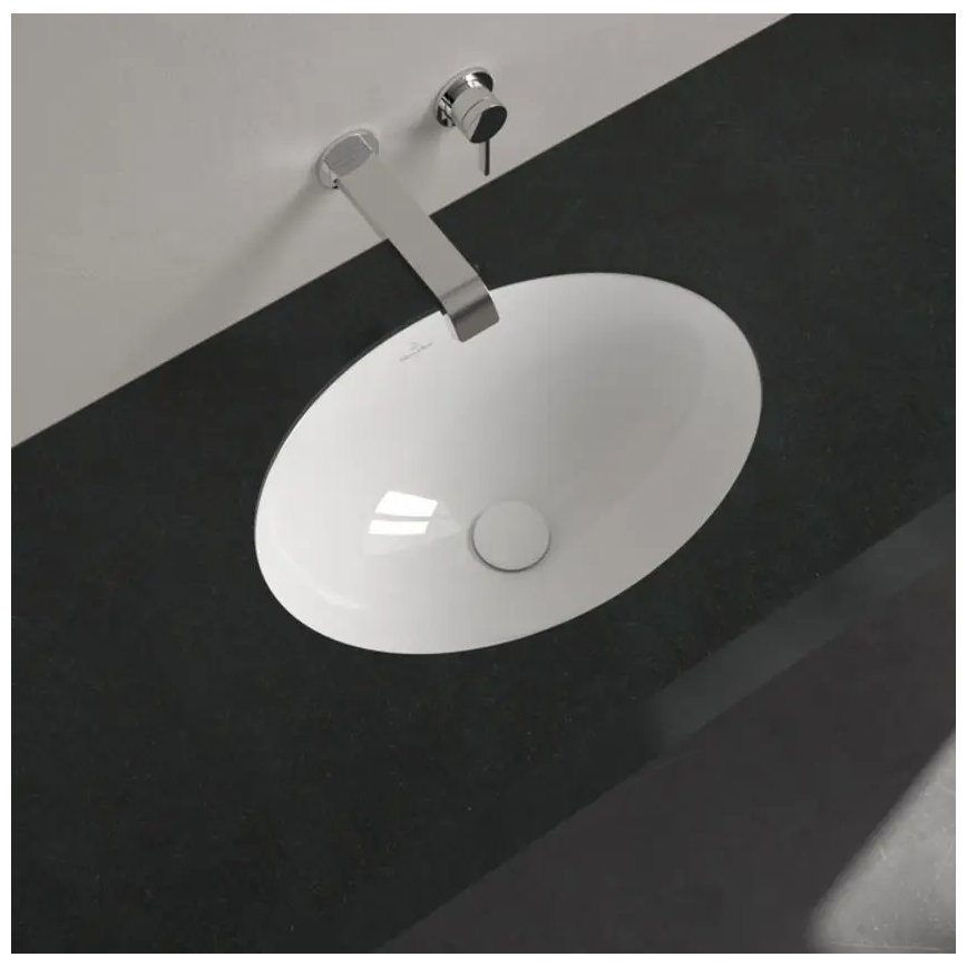 Villeroy & Boch 4A530001 - Lavabo da incasso LOOP&FRIENDS 43x29 cm ceramica/bianco