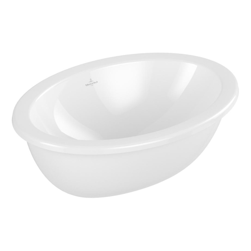 Villeroy & Boch 4A540001 - Lavabo da incasso LOOP&FRIENDS 48,5x32,5 cm ceramica/bianco