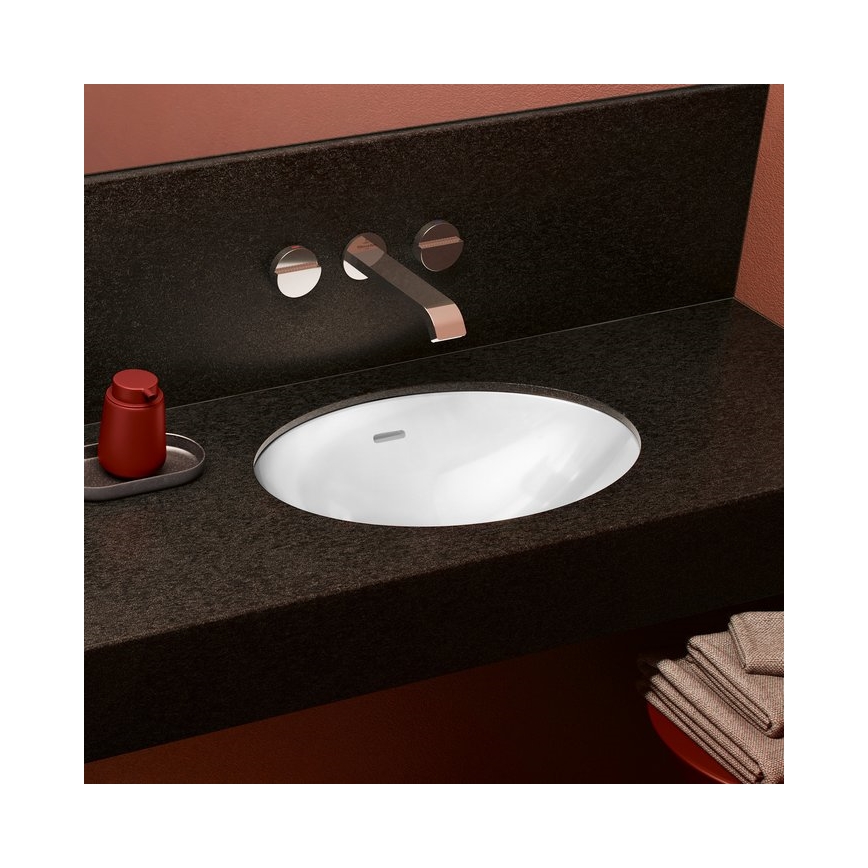 Villeroy & Boch 4A540001 - Lavabo da incasso LOOP&FRIENDS 48,5x32,5 cm ceramica/bianco