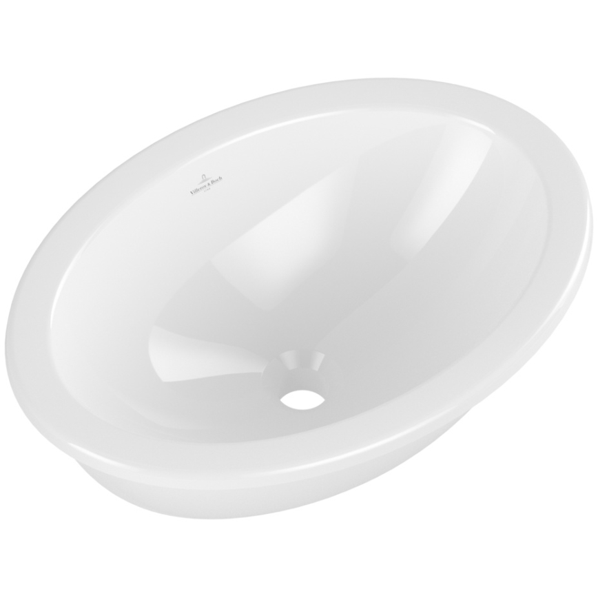 Villeroy & Boch 4A540001 - Lavabo da incasso LOOP&FRIENDS 48,5x32,5 cm ceramica/bianco
