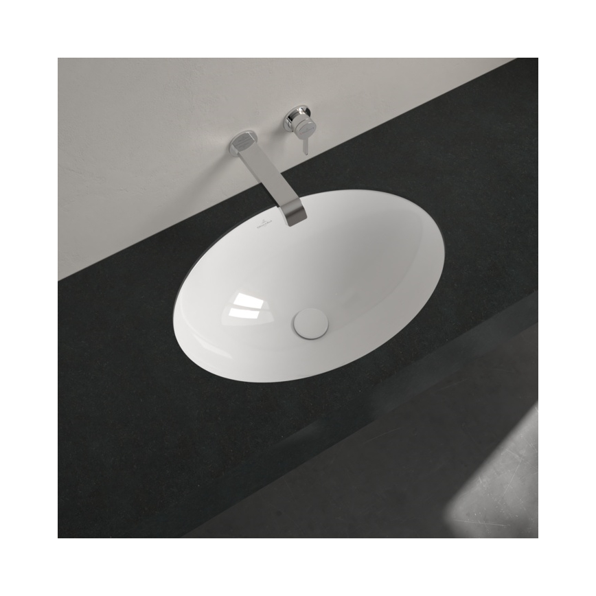 Villeroy & Boch 4A550001 - Lavabo da incasso LOOP&FRIENDS 56x38 cm ceramica/bianco