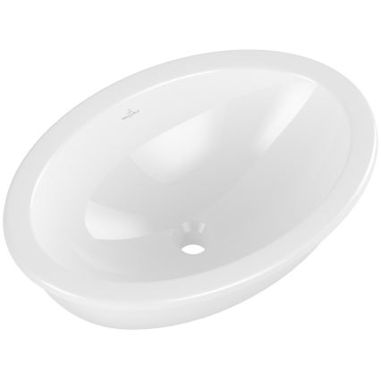 Villeroy & Boch 4A550001 - Lavabo da incasso LOOP&FRIENDS 56x38 cm ceramica/bianco