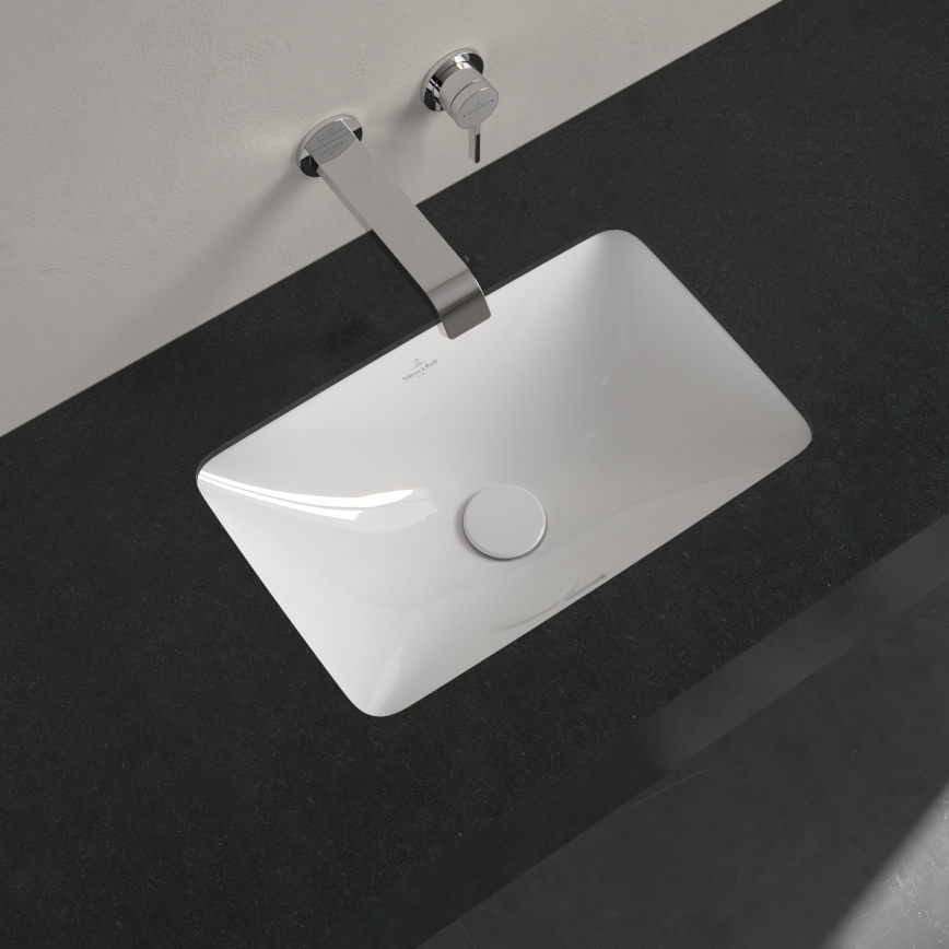 Villeroy & Boch 4A560001 - Lavabo da incasso LOOP&FRIENDS 45x28 cm ceramica/bianco