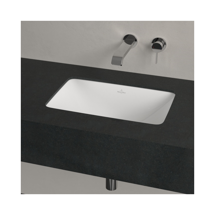 Villeroy & Boch 4A560101 - Lavabo da incasso LOOP&FRIENDS 45x28 cm ceramica/bianco