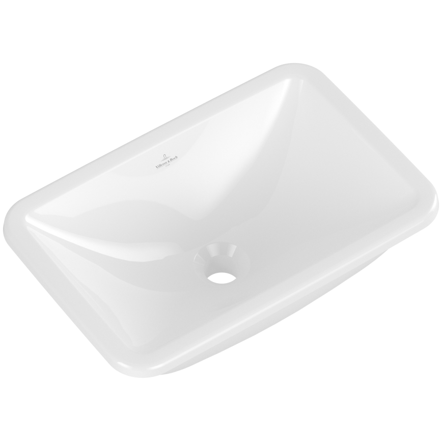 Villeroy & Boch 4A560101 - Lavabo da incasso LOOP&FRIENDS 45x28 cm ceramica/bianco