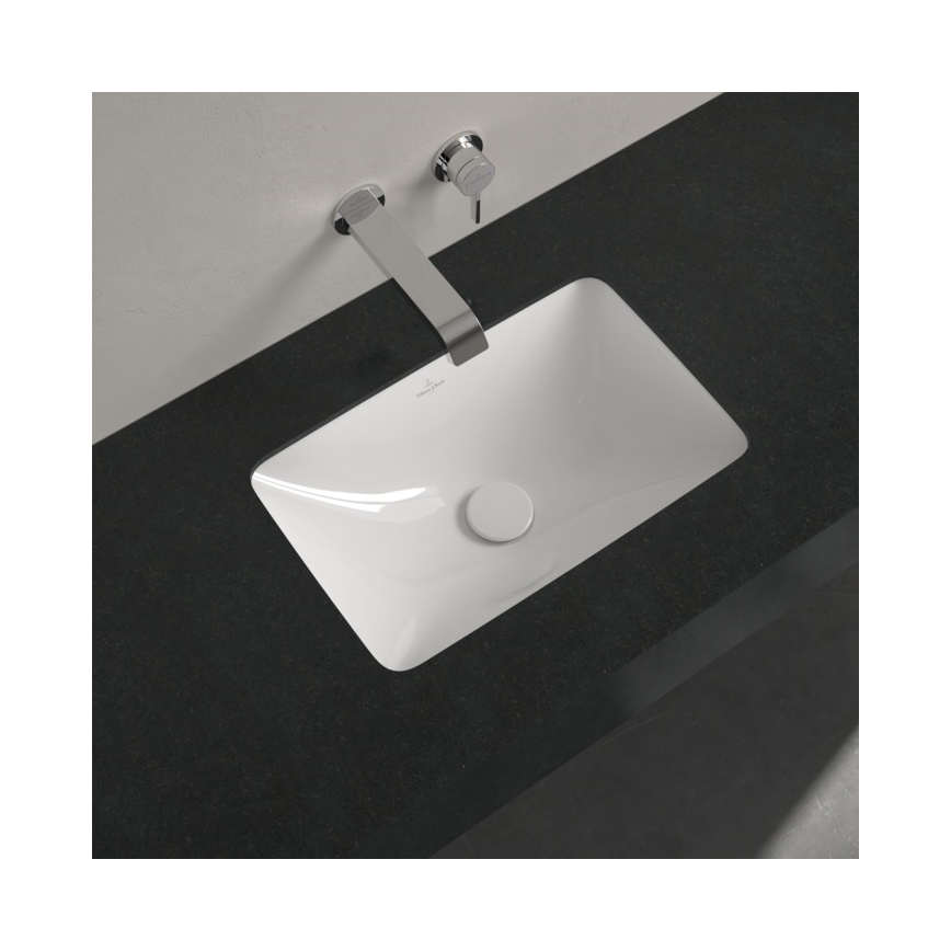 Villeroy & Boch 4A5601R1 - Lavabo da incasso LOOP&FRIENDS 45x28 cm ceramica/bianco