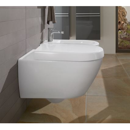 Villeroy & Boch 54000001 - Bidet sospeso SUBWAY 2.0 37x56 cm ceramica/bianco