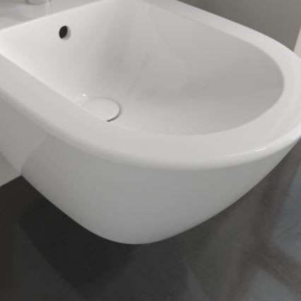 Villeroy & Boch 54000001 - Bidet sospeso SUBWAY 2.0 37x56 cm ceramica/bianco