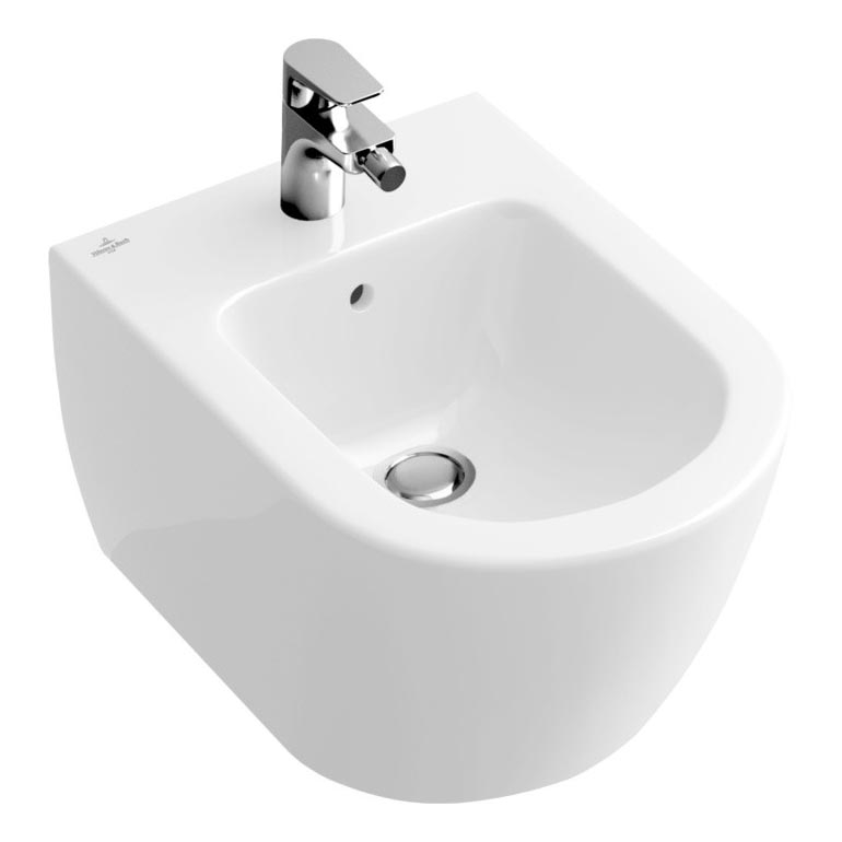 Villeroy & Boch 540000R1 - Bidet sospeso SUBWAY 2.0 37x56,5 cm ceramica/bianco