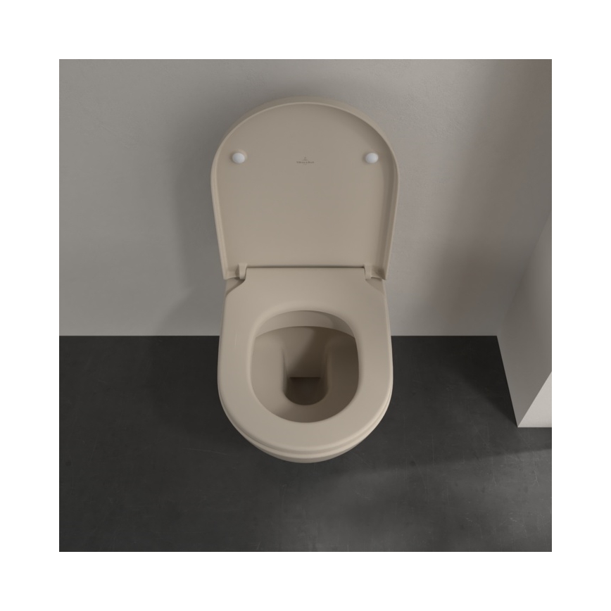 Villeroy & Boch 5614R0AM - WC sospeso SUBWAY 2.0 ceramica/beige