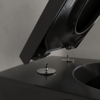 Villeroy & Boch 5614R0R7 - WC sospeso SUBWAY ceramica/nera