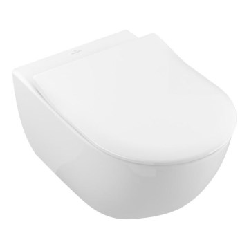 Villeroy & Boch 5614R201 - WC sospeso con sedile SoftClose SUBWAY 2.0 ceramica/bianco