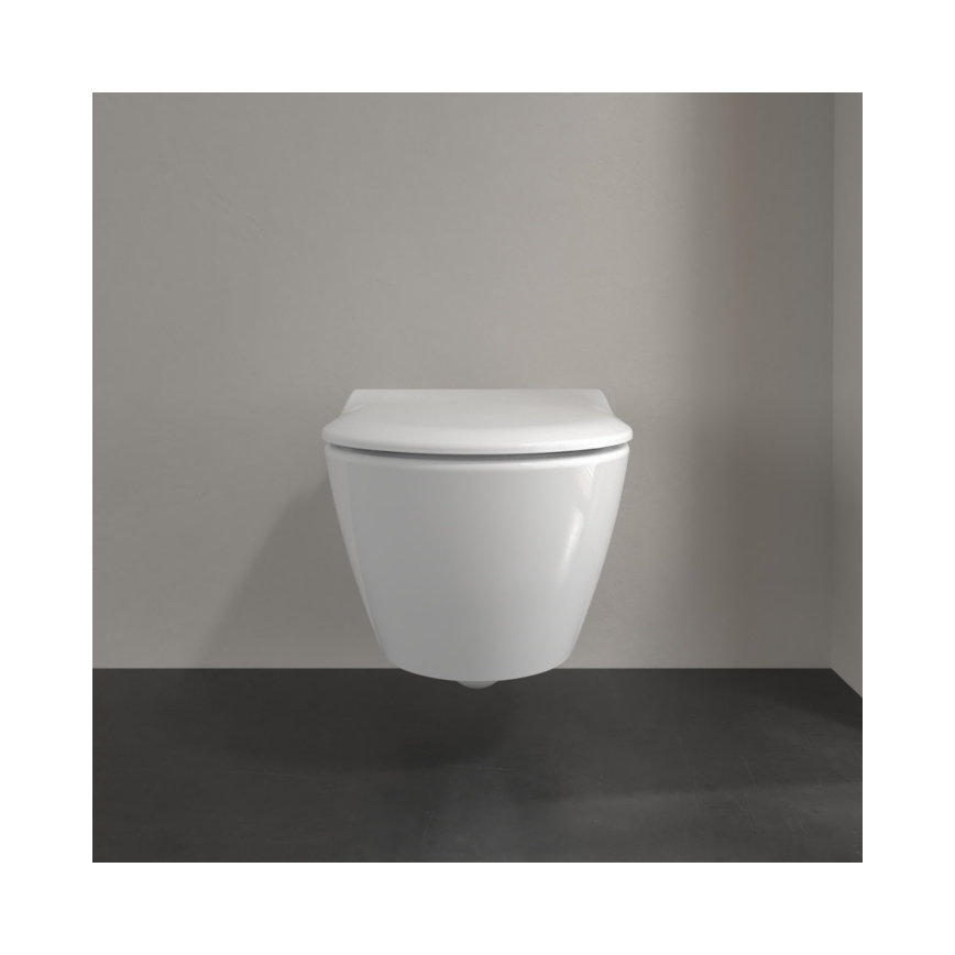 Villeroy & Boch 5614R201 - WC sospeso con sedile SoftClose SUBWAY 2.0 ceramica/bianco