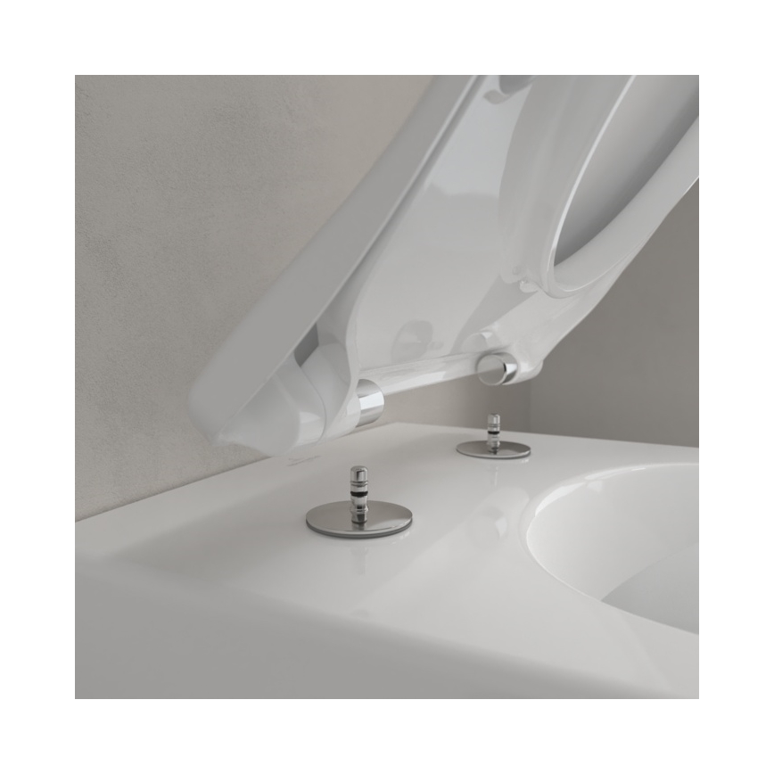 Villeroy & Boch 5614R201 - WC sospeso con sedile SoftClose SUBWAY 2.0 ceramica/bianco