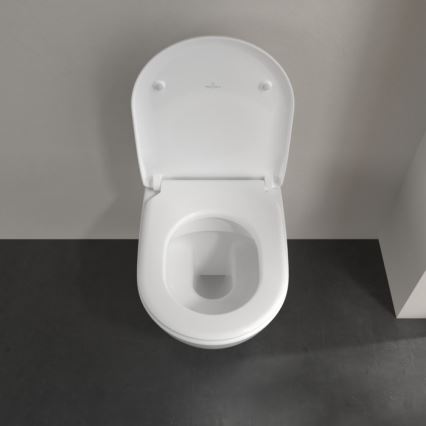 Villeroy & Boch 5614R2R1 - WC sospeso con sedile SoftClose SUBWAY 2.0 ceramica/bianco