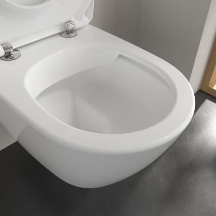Villeroy & Boch 5614R2R1 - WC sospeso con sedile SoftClose SUBWAY 2.0 ceramica/bianco