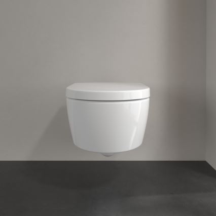 Villeroy & Boch 5656HRR1 - WC sospeso con sedile SoftClose AVENTO, ceramica/bianco