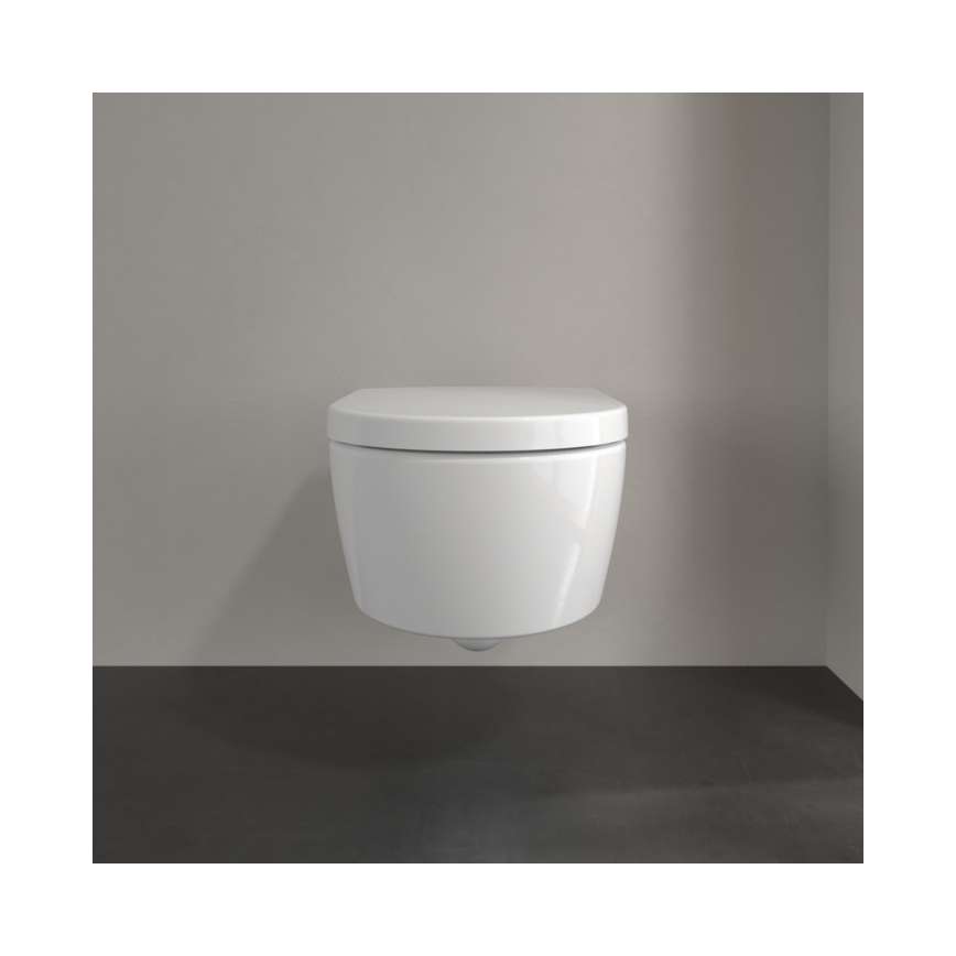 Villeroy & Boch 5656HRR1 - WC sospeso con sedile SoftClose AVENTO, ceramica/bianco