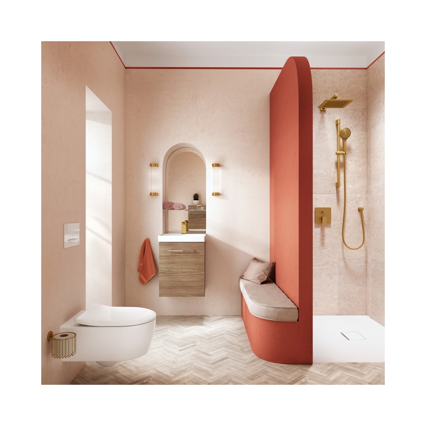 Villeroy & Boch 5656RSR1 - WC sospeso con sedile SoftClose AVENTO ceramica/bianco