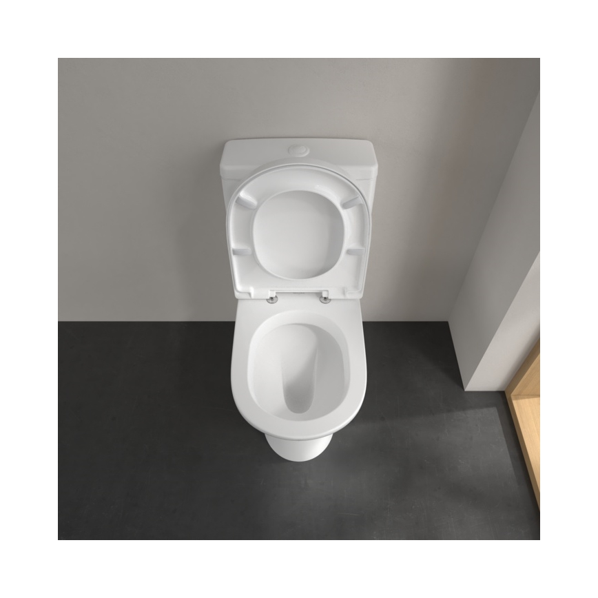 Villeroy & Boch 56581001 - WC combinato O.NOVO in ceramica, bianco