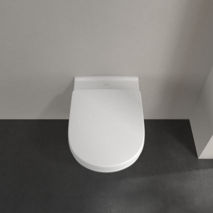 Villeroy & Boch 5660HR01 - WC sospeso con sedile SoftClose O.NOVO, ceramica/bianco