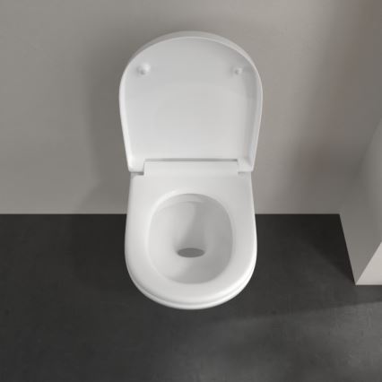 Villeroy & Boch 5660HR01 - WC sospeso con sedile SoftClose O.NOVO, ceramica/bianco