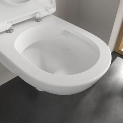 Villeroy & Boch 5660HR01 - WC sospeso con sedile SoftClose O.NOVO, ceramica/bianco
