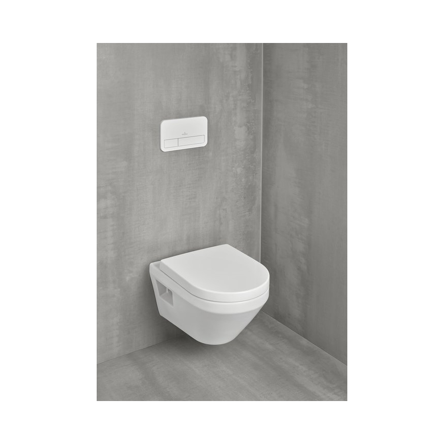 Villeroy & Boch 5684CL01 - WC sospeso con sedile SoftClose ARCHITECTURA ceramica/bianco