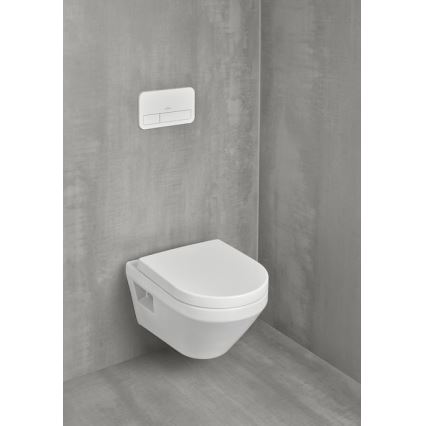Villeroy & Boch 5684CLR1 - WC sospeso con sedile SoftClose ARCHITECTURA ceramica/bianco