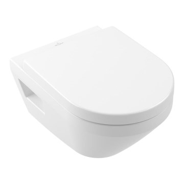 Villeroy & Boch 5684CLR1 - WC sospeso con sedile SoftClose ARCHITECTURA ceramica/bianco